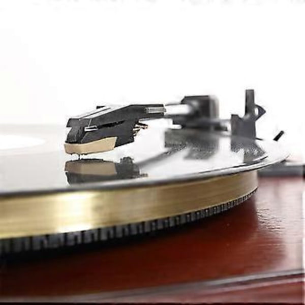 Platespillernål, 1 stk. Platespillerhus med 6 erstatnings diamantstyluspenner for Crosley, ION, for LP, Phono