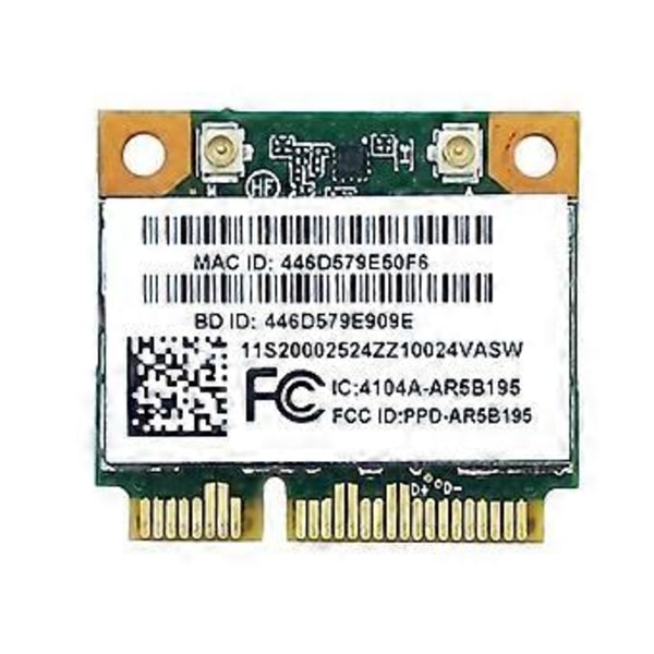 Netværksadapter Trådløst WiFi-kort til Laptop G480 G580 G780 Y480 Y580 Y570 AR5B195 AR9285 2.4G+Bluetooth3.0-kompatibel