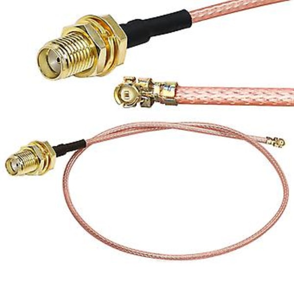 10 st SMA-kontaktkabel Fe till Ufl/u.fl/ipx/ipex Pig-kabel
