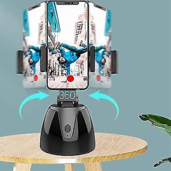 Automatisk Ansigtssporings Kamera Gimbal Stabilisator Smart Fotografi Holder 360 Graders Rotation Selfie Stick Til
