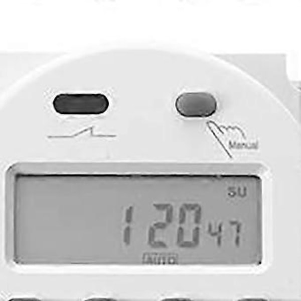 Digitaalinen ajastin mikrotietokoneen aikaohjauskytkin LCD-näyttö CN101A DC12V 4 kaapelia