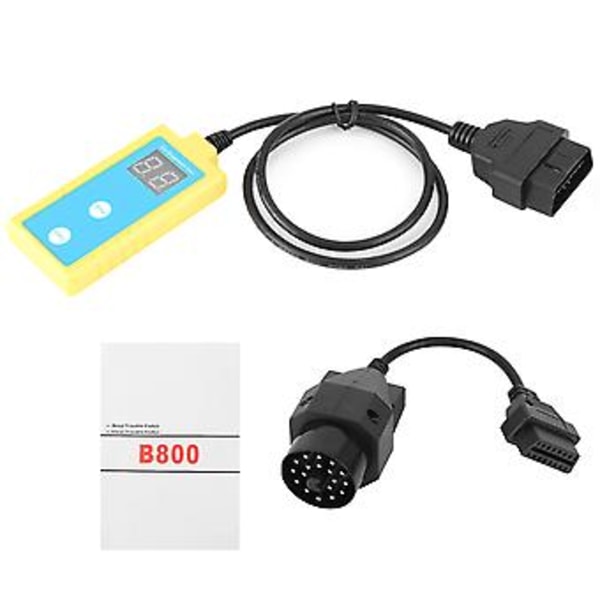 SRS-skanneri, B800-diagnostiikkaskanneri LCD-diagnostiikkaskanneri SRS-nollaustyökalu, virtaviivainen muotoilu