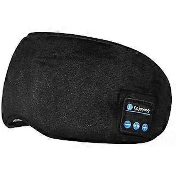 Musta Bluetooth 5.3 Panta Silmämaski Koti Matka Uni Pimennys Bluetooth Silmämaski