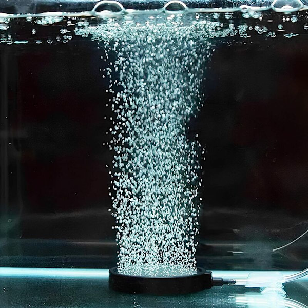 Akvarieluftestein Bubbler: Fiskefisktank Luftbobler Boble Bubbler Diffuser Damppumpe Ballestein Steiner Dekorasjonstilbehør 13cm 2stk