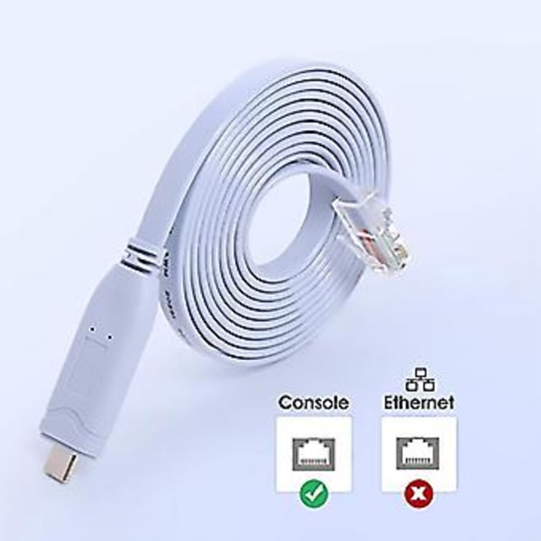Usb - Type C Konsolikokoonpanokaapeli Type C - Rj45 Sarjareitittimen Virheenkorjauskaapeli