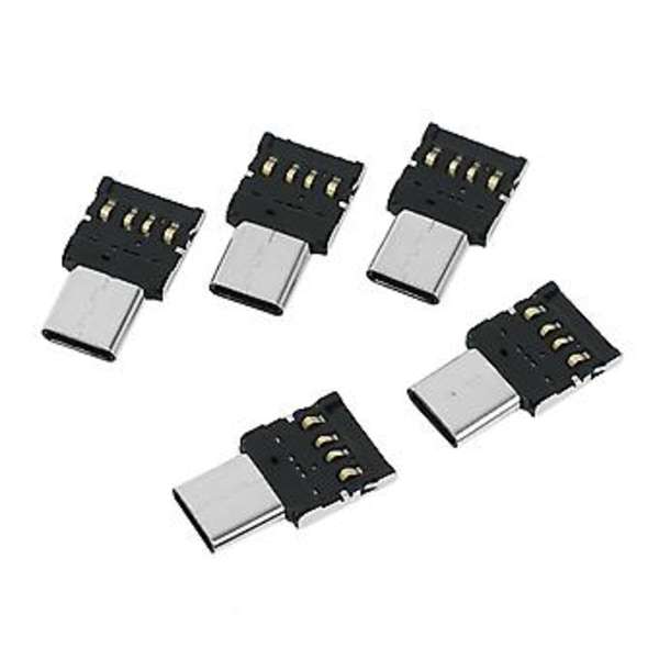 5st Ultra Mini Typ-c Usb-c Till Usb 2.0 Otg Adapter