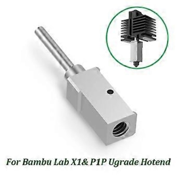 Päivitetty Hotend Lämmityslohko Bambu Lab Tulostuspään Lämmityslohkolle Kuparinen Lämmityselementti Parannettu Lämmönjako