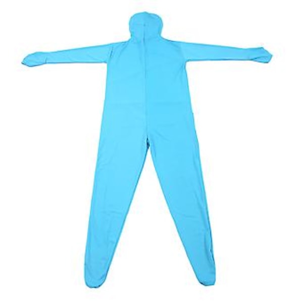 Fotografi Chromakey Bodysuit Blå Spesialeffekter Helkropps Stretch Stoffdrakt for Videoopptak Live Sending 170cm