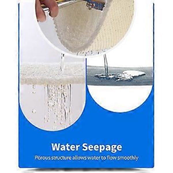 Halkfri Badrumsmatta, 43 x 76 cm, Duschmattor för Badkar, PVC Loofah Badrumsmattor för Våta Utrymmen, Snabbtorkande