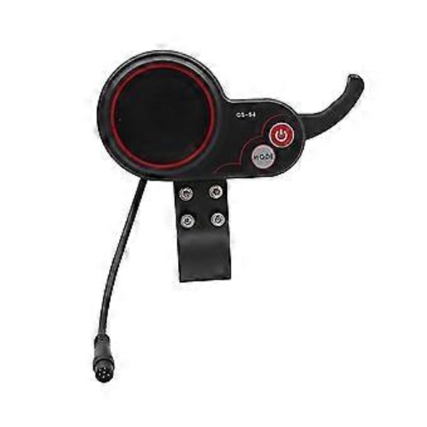 Qs-s4 36v-60v Tumgas LCD Display Mätare För Zero 8 9 10 8x 10x Elscooter 6pin Display