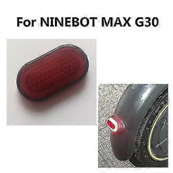 Takavalon jarruvalojen suojus Ninebot Max G30 -skootterin lisävarusteille