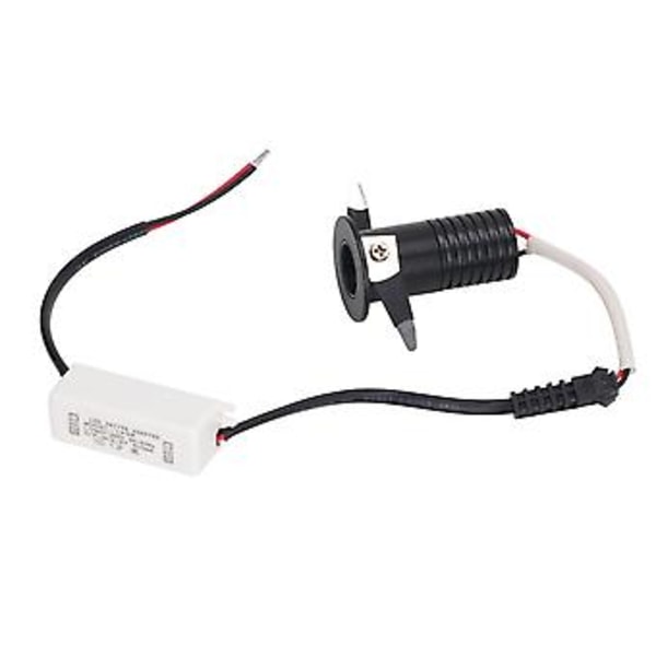 3W LED Forsænket Spotlight Mini Underskabslampe Downlights med LED Driver til Køkkener Skabe Lofter AC85‑265V Varm Hvid 3000K