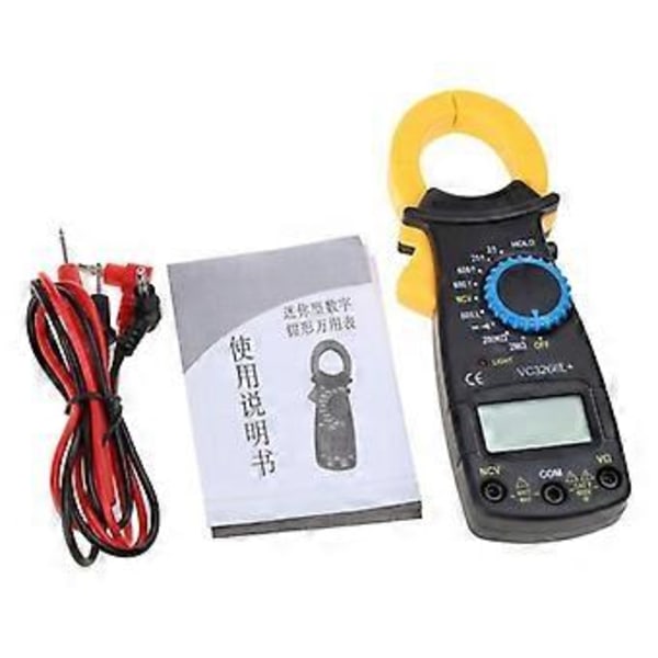 Ny Digital Clamp Multimeter AC för DC Volt Spänning Amp Ohm Elektronisk Testare Me