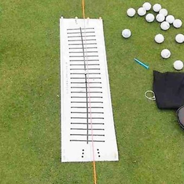 Golf Putteri Harjoitusmatto Sisäkäyttöön, Viheriötyyny, Golf Lyöntiharjoitteluväline, Kohdistuslinja Harjoitteluun