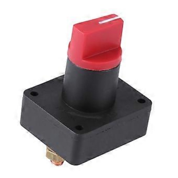 Batteri Isolator Afbryder, 6MM 300A Bil Lastbil Isolator Afbryd Strømafbryder Batteri Afbryderkontakt Høj Kapacitet