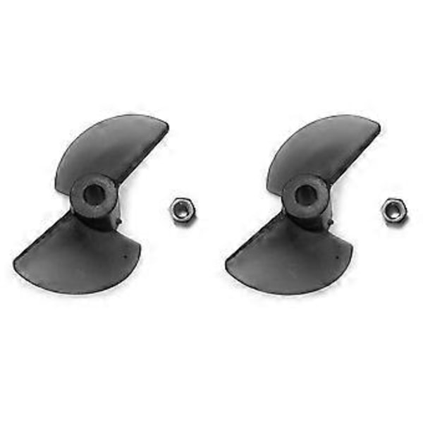 2 st FT012-9 Roder Akterpropeller 2 Blad Propeller för FT012 2.4G Borstlös RC Båt Reservdelar Tillbehör