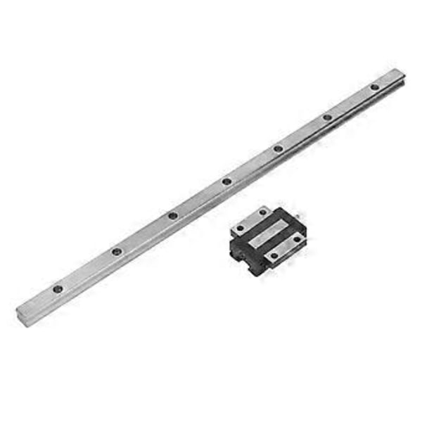 Linjär Guide Skena Linjär Lager Slider Kit Kullager Stålblock för 3D-skrivare och CNC-delar 400mm
