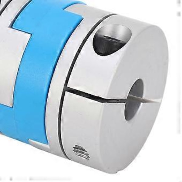 D50L58 Korsliderkoppling Aluminiumlegering Hög Torsion Flexibel Axelkoppling för Servomotor Skruvstång