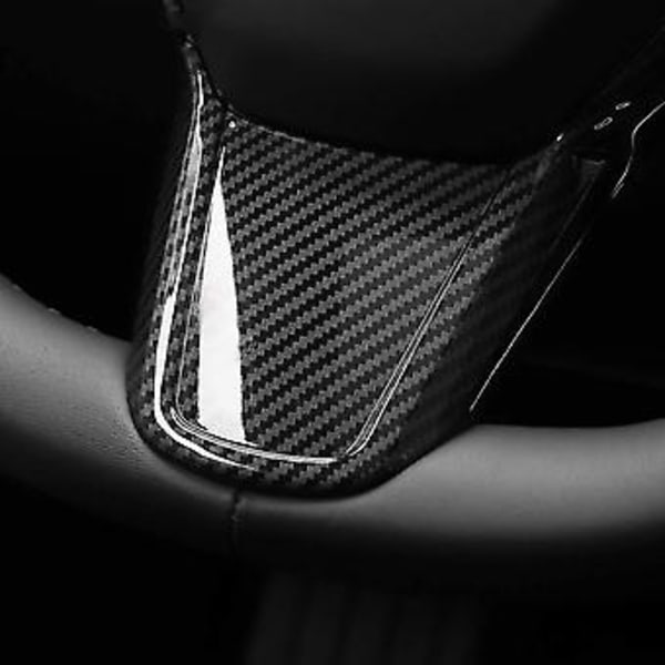 Bil Interiörskydd För 3 Y 2017-2020 Fiber Ratt Skyddsram Patch Trim