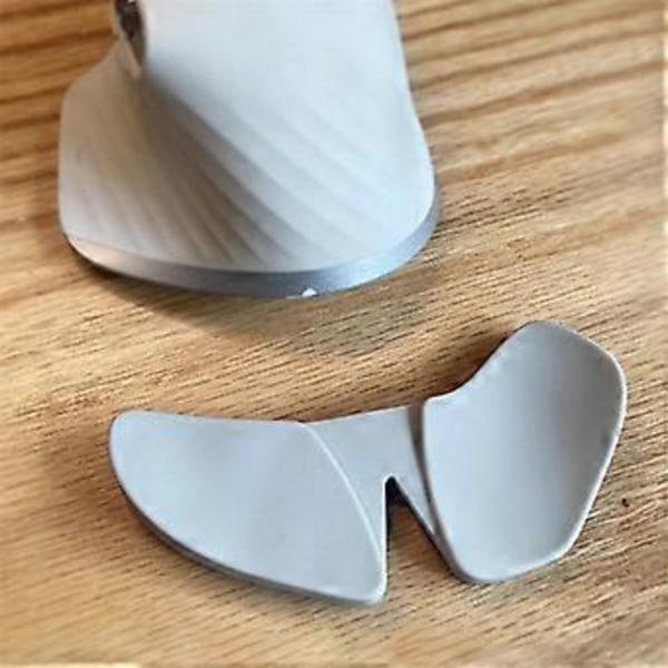 Ergonomiskt handledsstöd för mus, glidande handledsdyna som rör sig med musen, för kontor, gaming Grå