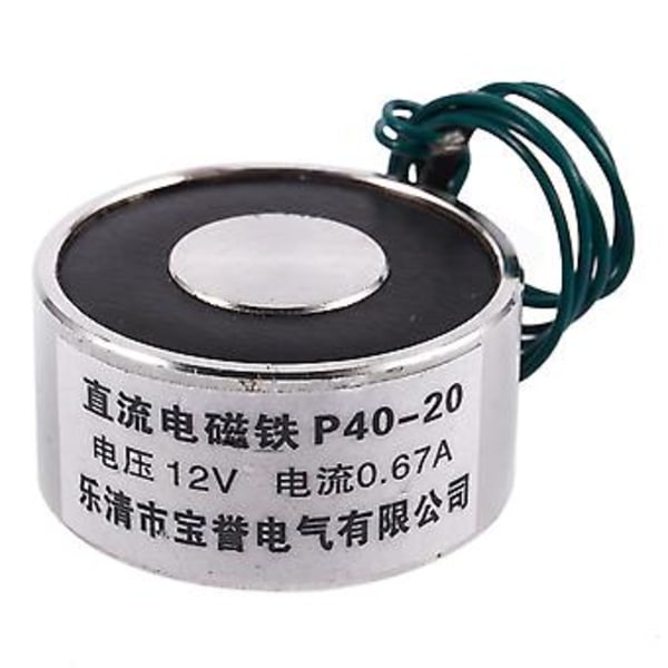 -p40/20 12v 55lb 25kg Elektrisk Lyft Elektro Solenoid 40mm
