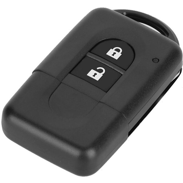 2 knappar ABS bilfjärrkontroll smart nyckel fodral skal passar för Nissan