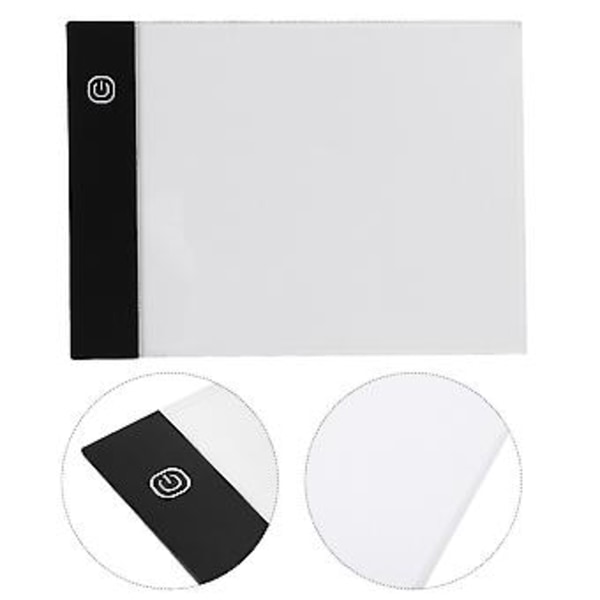 Käsin Piirrettävä LED-taulu Erittäin Ohut A6 Lasten USB Flip Book -sarja Maalaustarvikkeet (USB)