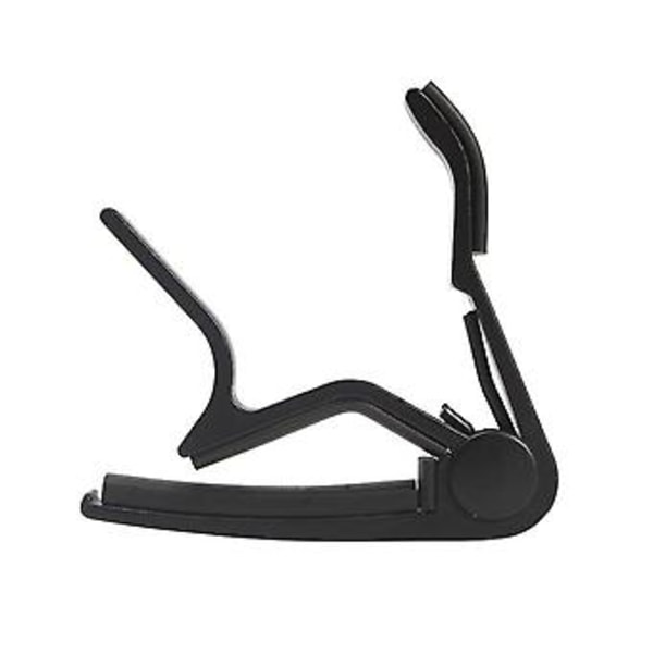Enhånds Hurtigskift Capo For Gitar - Svart