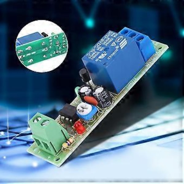 JK02 Relämodul DC5V Trigger Tid Avstängningsbrytare Modul med Indikeringslampa 5S