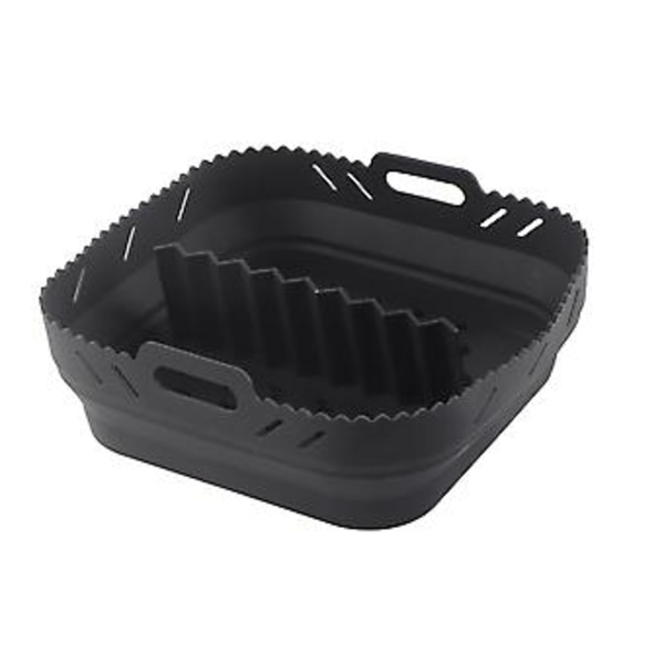 Bakform med silikonmatta, fyrkantig silikonbakform för airfryer, branschledande standarder