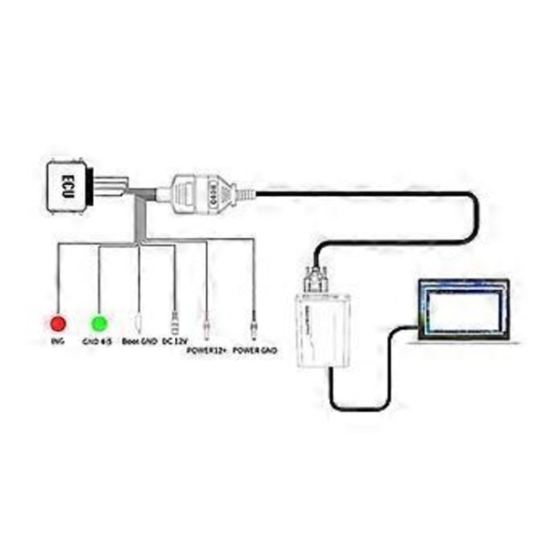 Fuld Protokol OBD2 Jumper Bruges til at Forbinde ECU til ECU Programmering Via PPS/ FGTECH/ KESS/ BYSHUT/ DISPROG