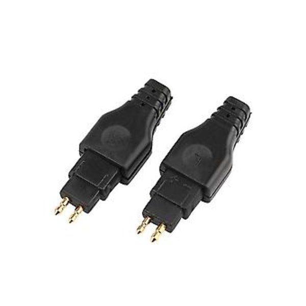 2 st Mini Hörlurskabelstift O Ph Pluggkontakt För Hd650 Hd600 Hd580 Hd25 Transparent