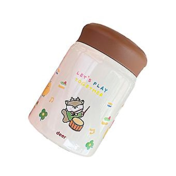 Isolerad vakuummatbehållare, 320 ml rostfritt stål isolerad mugg i rostfritt stål, isolerad matbehållare som håller vad den lovar