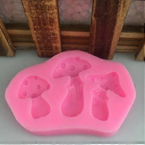 Silikone Støbeforme Svampe Resin Forme Smykkeform Til DIY Mode Øreringe Resin Smykke Vedhæng Resin Håndværk 3 stk.-