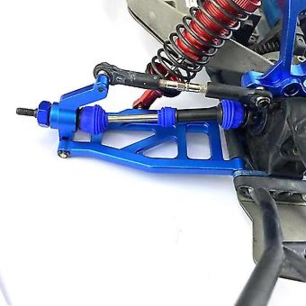 2st Stål Bakre Drivaxel Drivaxel Cvd 6852r För 1/10 Slash Vxl 2wd Hoss Stampede Rc Bil, svart