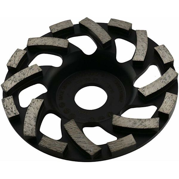 Professionel diamant slibeskive 125 x 22,2 mm diamantslibeskive..