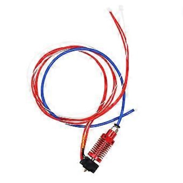 1 Set 24V Monterad Extruder Hotend Kit Munstycke Aluminium Värmeblock för Ender-3/CR-10/CR-10S Pro 3D-skrivardelar