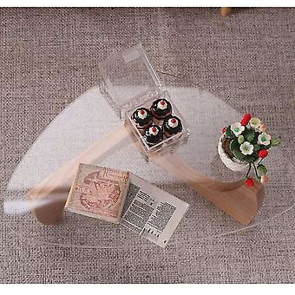1:6 Miniatur Sidebord Te Bord Kage Dessert Møbelsæt Scene Legetøj Ask