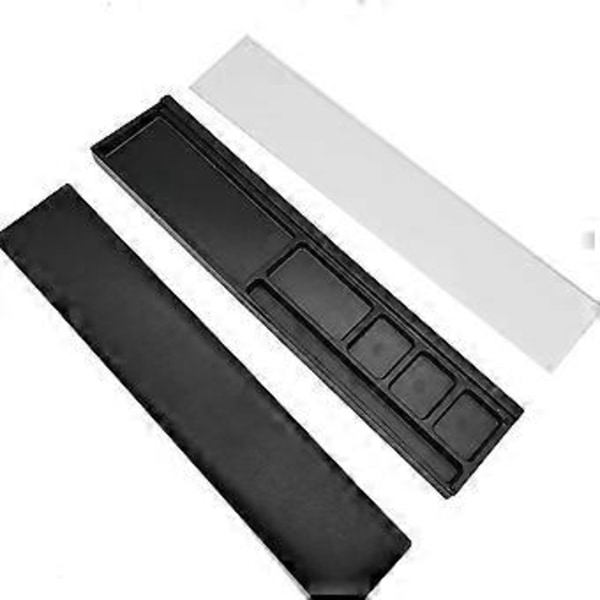 Tastatur Håndledsstøtte Ergonomisk Blød Skrivebordsopbevaringsboks Nem Skrivning Smertelindring for Studerende Gamere A