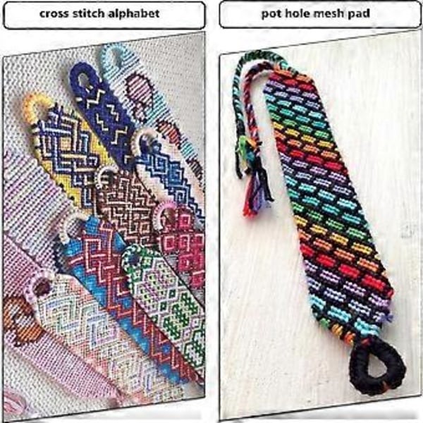 Plastnett Canvas Ark for Brodering, Øyenett, Plast Nålpunkt Canvas Håndverk DIY, Strikke Hekleprosjekter, B