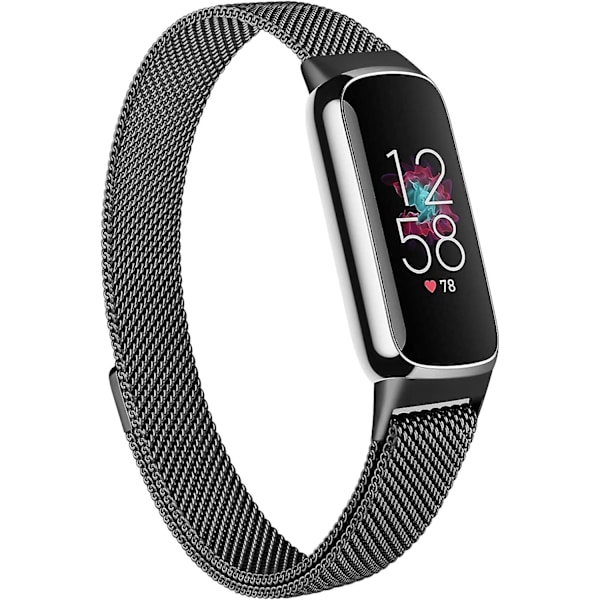 Fitbit Luxe rostfritt stål ersättningsarmband i metall