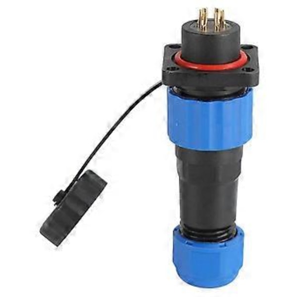 IP68 Vandtæt Stikdåse Firkantet Aviation Strømstik Industriel Terminal Adapter SP166 Pin (250V 5A)