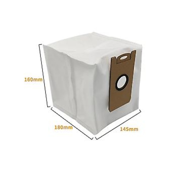5 kpl D-pusseja W2-imurin D-pussitarvikkeille Vaihdettavat varaosat