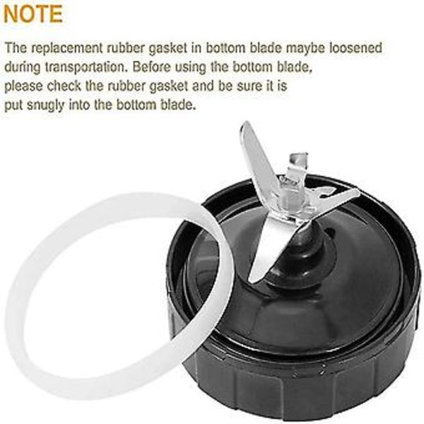 Ad-7 Finner Ctor Blader For Blender Med 2 Gummi