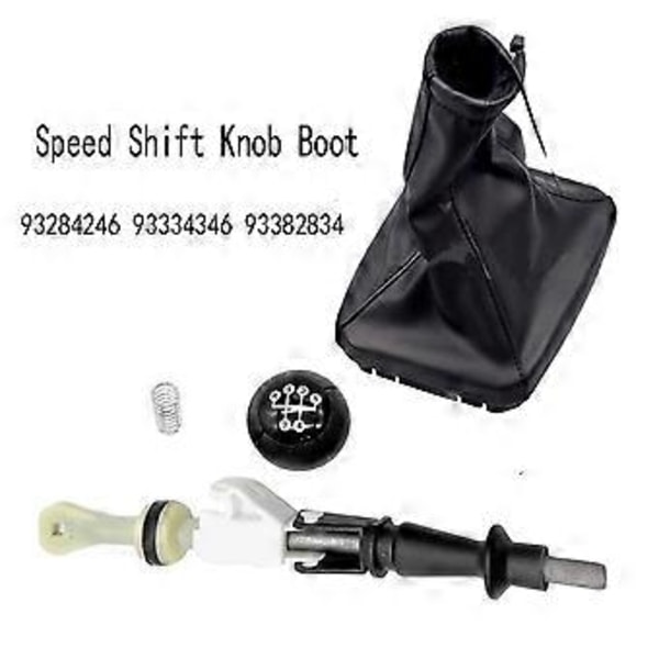 93382834 Gearskifteknop Gaiter Stick Head til C1 C2 C3 Opel Speed Shift Knop Boot 93284246 93334346 B