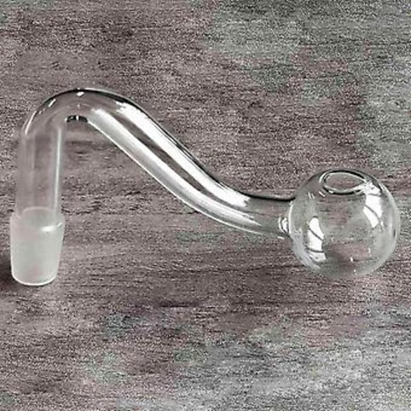 10-pack Böjd S Klar Glas Glasanslutningsadapter (10mm)