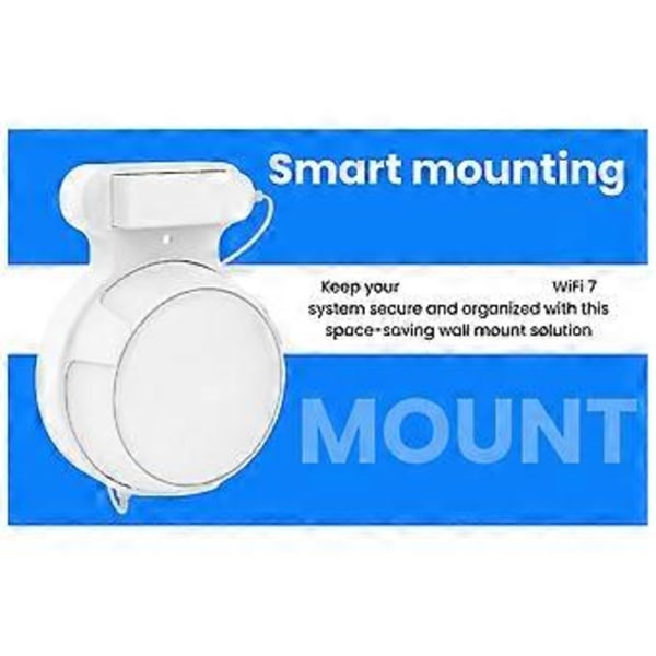 Veggfeste for ruter for Deco BE23/BE25/BE3600/BE5000 Wifi 7 Veggfeste Hjem WiFi System 2 stk