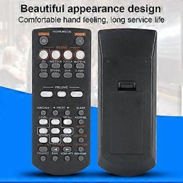 RAV28 WJ40970 EU Fjärrkontroll för Hemförstärkare AV Receiver -6030 RX-V361 RAV34 RAV250 RX-V365 HTIB-680