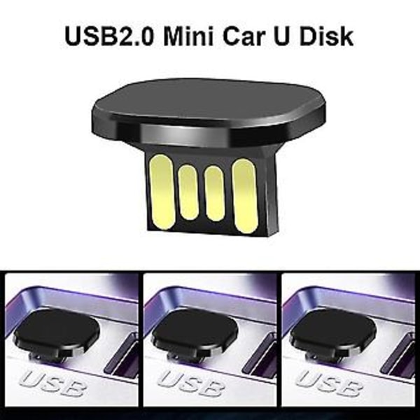 Mini Kort Bil U Disk Pendrive USB Flash Drive Minnessticka 64gb
