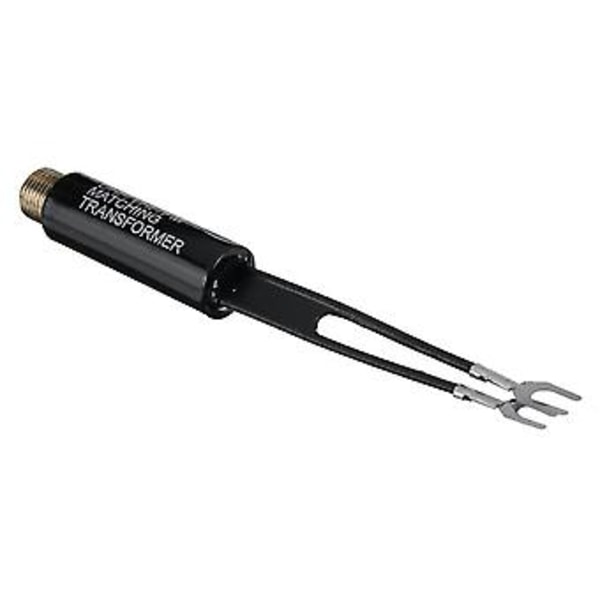 10 stk. UHF VHF FM 75-300 Ohm TV Antenne Adapter Matching Transformator Koaksialkabel